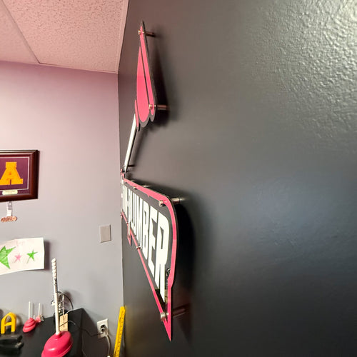 1-Tom-Plumber Single Tier Acrylic Logo