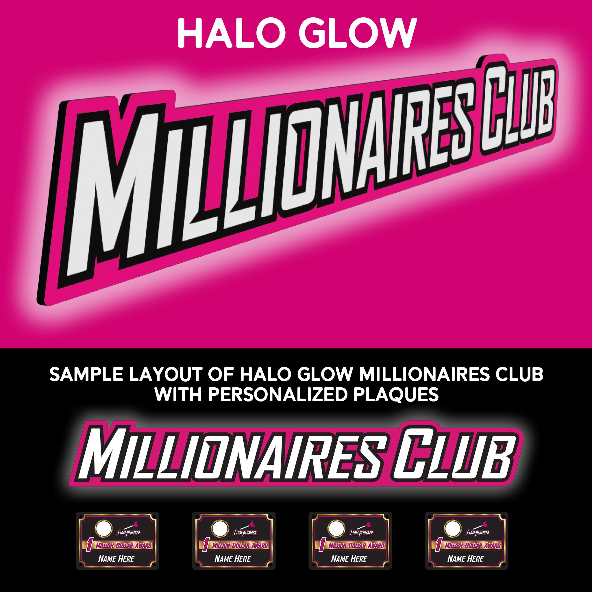 Sales Wall Acrylic Plaques