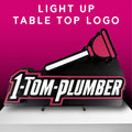 Light-Up Table-Top Logos