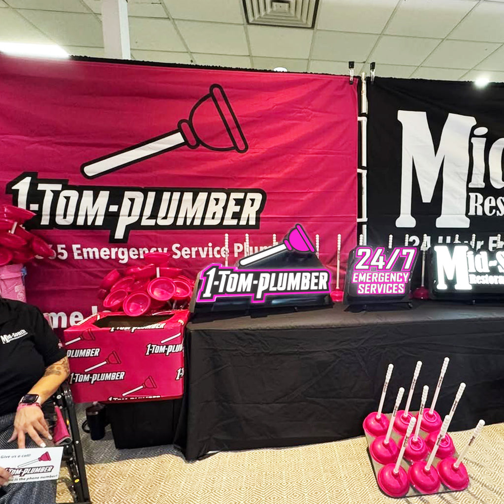 Light-Up Table-Top Logos